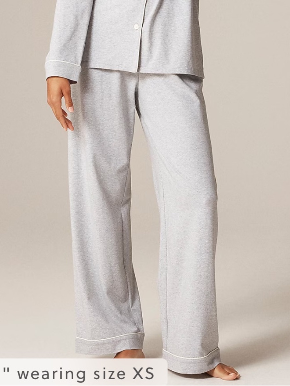 J crew Dreamy cotton-blend pajama pants